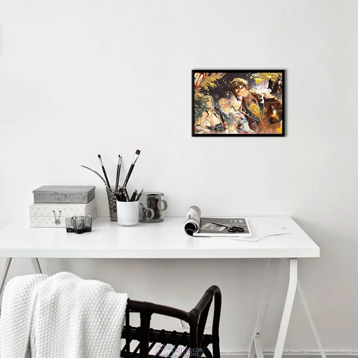 Постер Citydecor Genshin арт. 7 (1 постер 21x30 см без рамы)