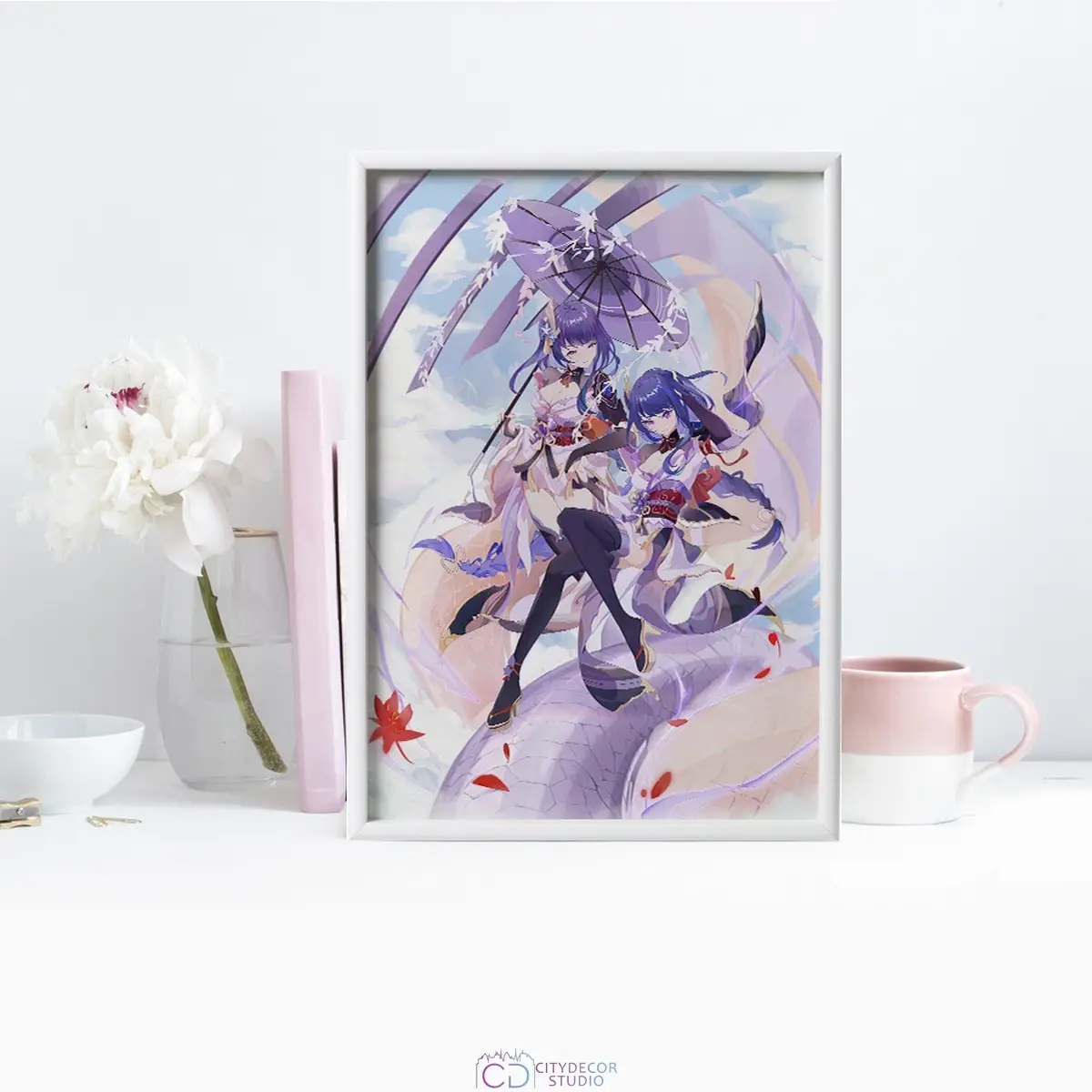Постер Citydecor Genshin арт. 9 (1 постер 21x30 см без рамы)