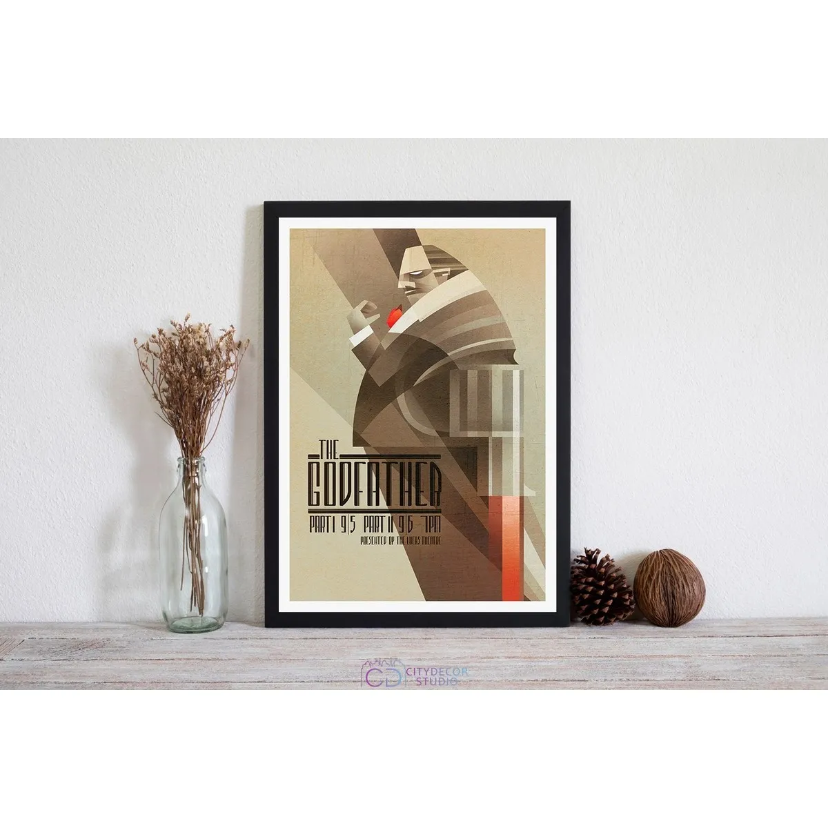 Постер Citydecor Крестный отец арт. 2 (1 постер 21x30 см без рамы)