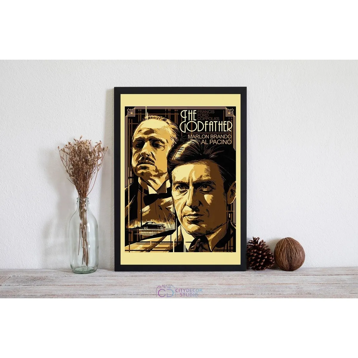 Постер Citydecor Крестный отец арт. 4 (1 постер 21x30 см без рамы)