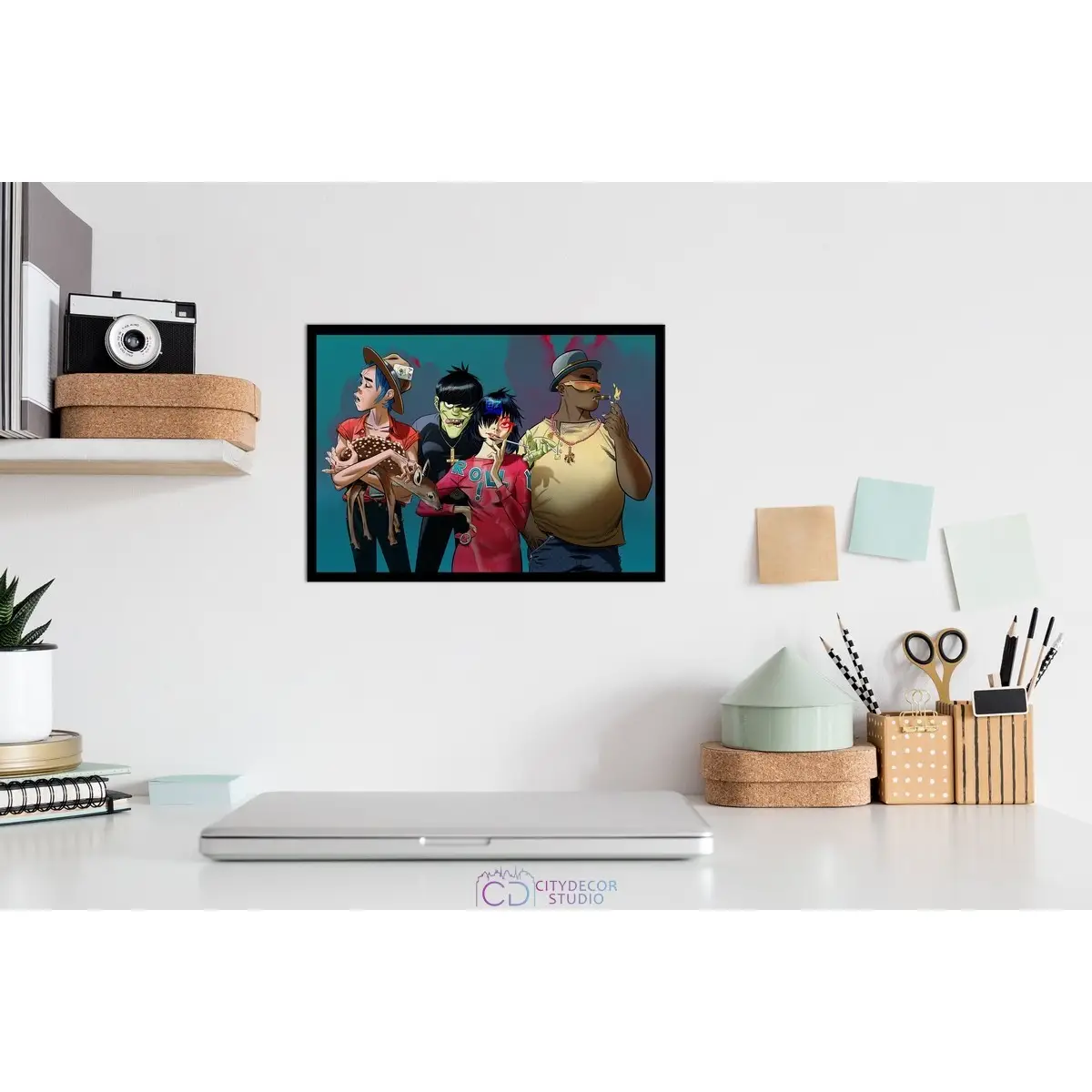 Постер Citydecor Gorillaz арт. 2 (1 постер 21x30 см без рамы)