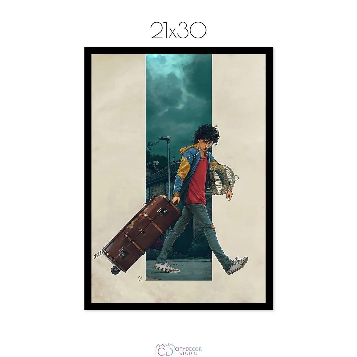 Постер Citydecor Гарри Поттер арт. 12 (1 постер 21x30 см без рамы)
