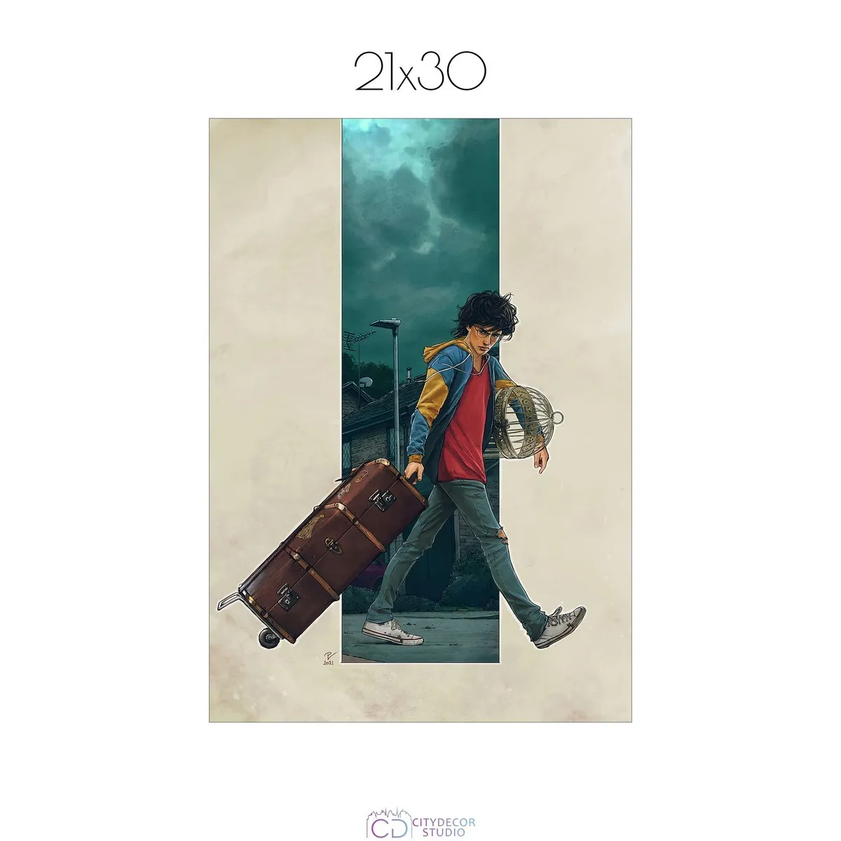 Постер Citydecor Гарри Поттер арт. 12 (1 постер 21x30 см без рамы)