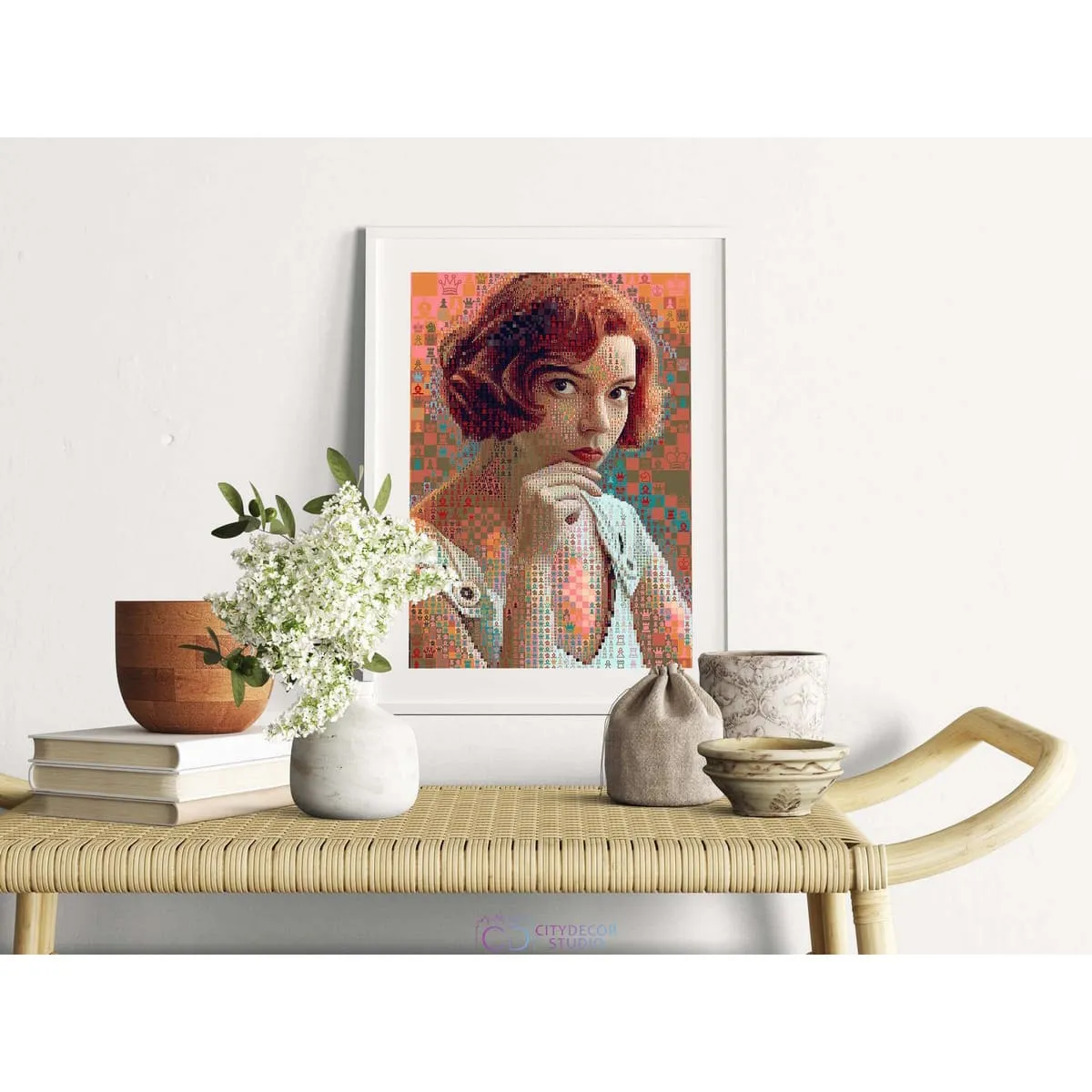 Постер Citydecor Ход королевы, Харис Цевис арт. 1 (1 постер 21x30 см без рамы)