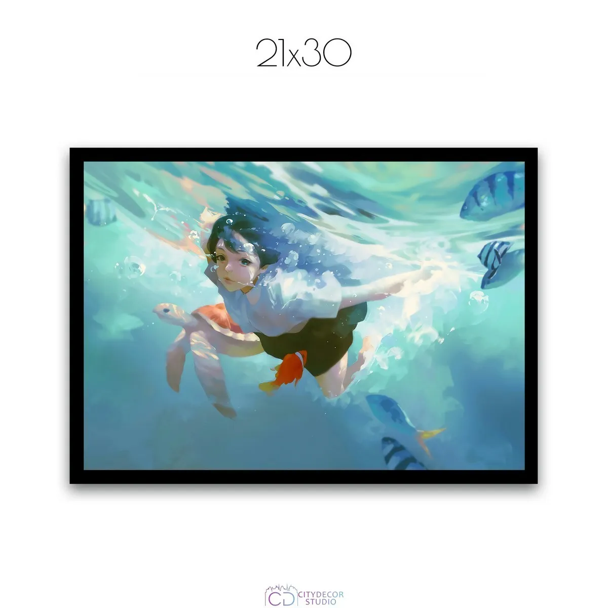 Постер Citydecor Иллюстрация арт. 1 (1 постер 21x30 см без рамы)