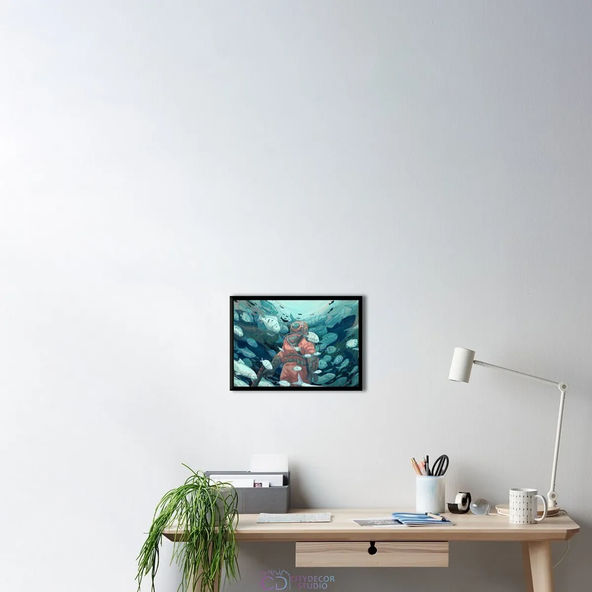 Постер Citydecor Иллюстрация арт. 2 (1 постер 21x30 см без рамы)