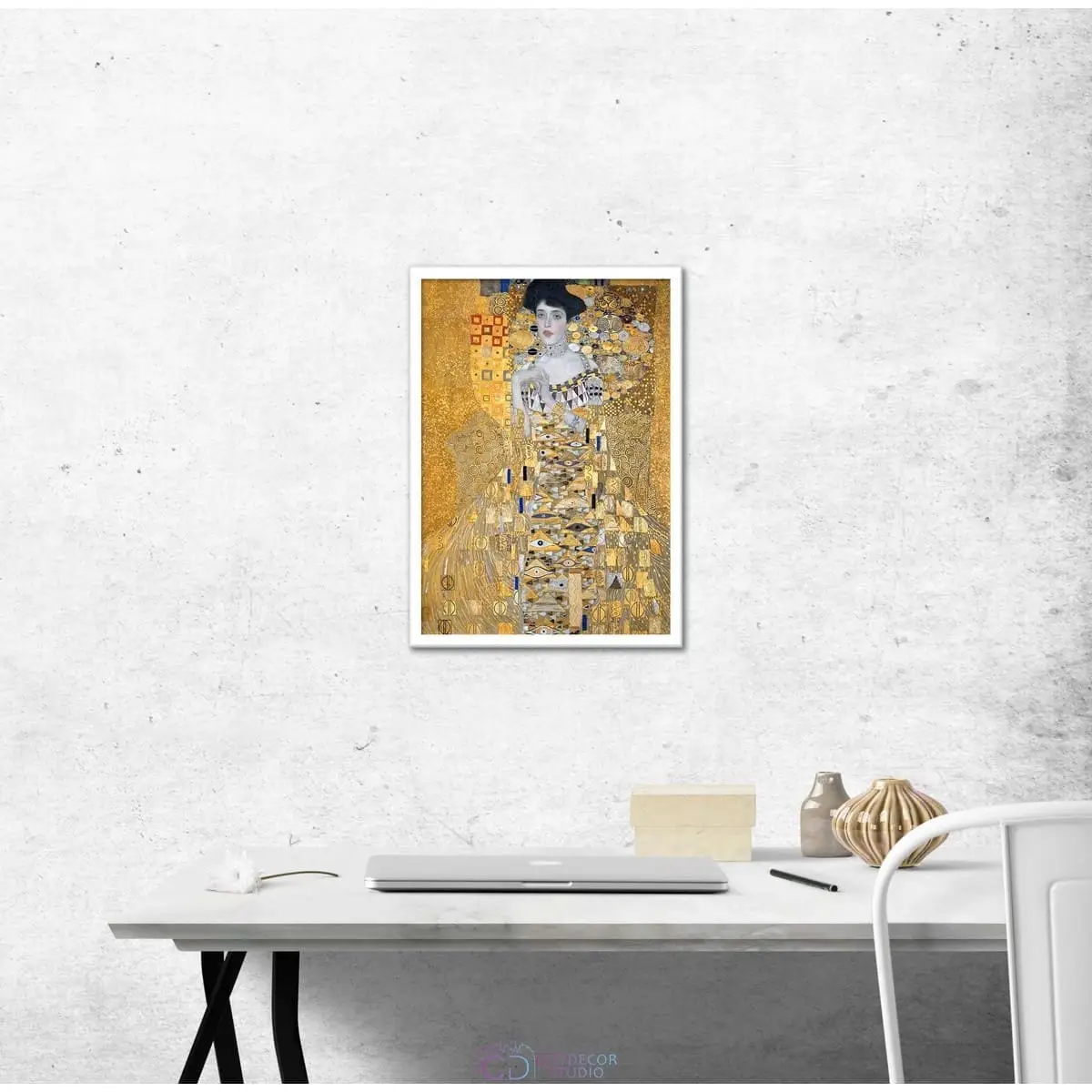 Постер Citydecor "Золотая Адель", Густав Климт. Репродукция (1 постер 21x30 см без рамы)