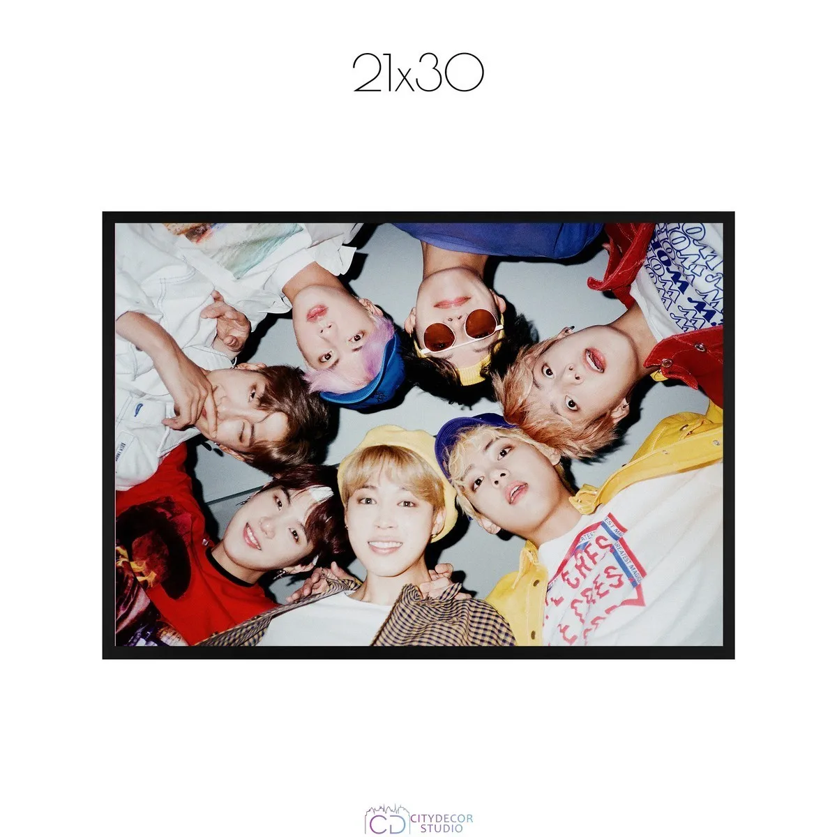 Постер Citydecor K-POP арт. 10 (1 постер 21x30 см без рамы)