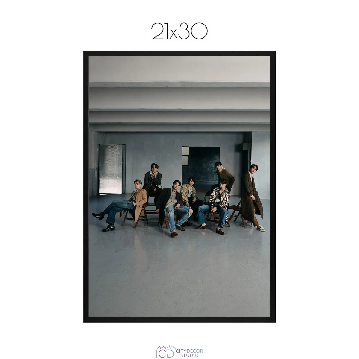 Постер Citydecor K-POP арт. 11 (1 постер 21x30 см без рамы)