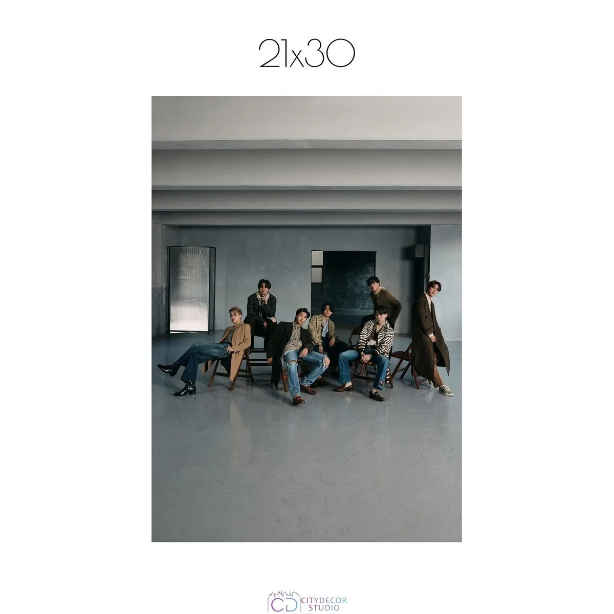 Постер Citydecor K-POP арт. 11 (1 постер 21x30 см без рамы)