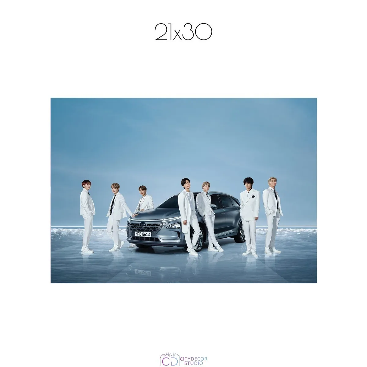 Постер Citydecor K-POP арт. 1 (1 постер 21x30 см без рамы)