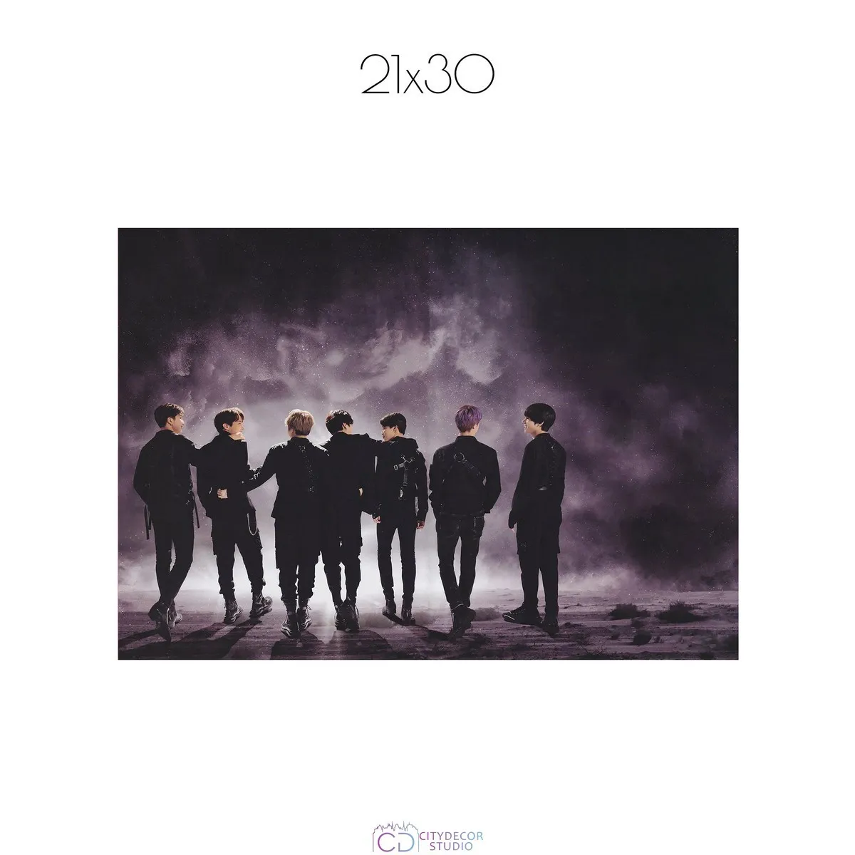 Постер Citydecor K-POP арт. 9 (1 постер 21x30 см без рамы)