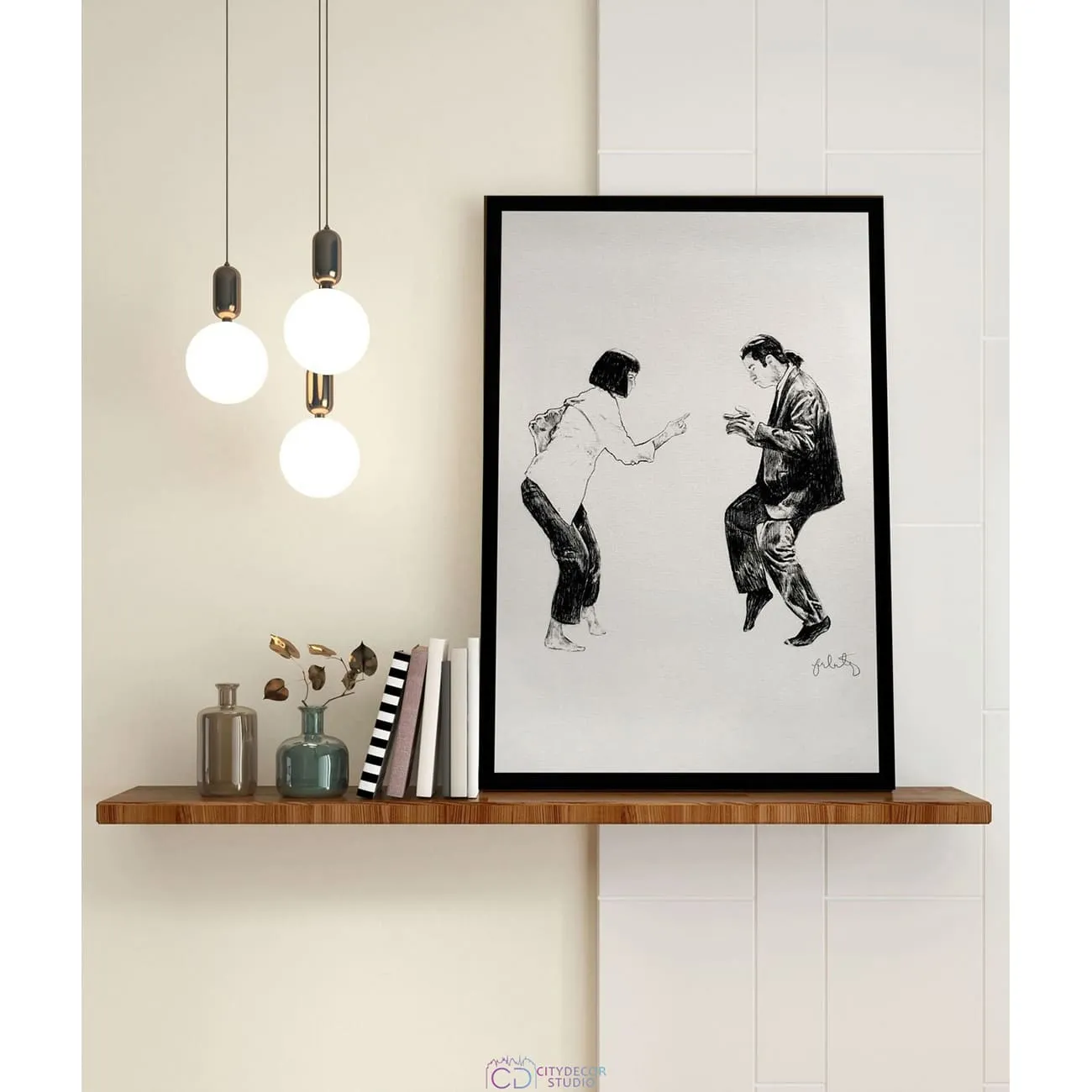 Постер Citydecor Криминальное чтиво арт. 1 (1 постер 21x30 см без рамы)