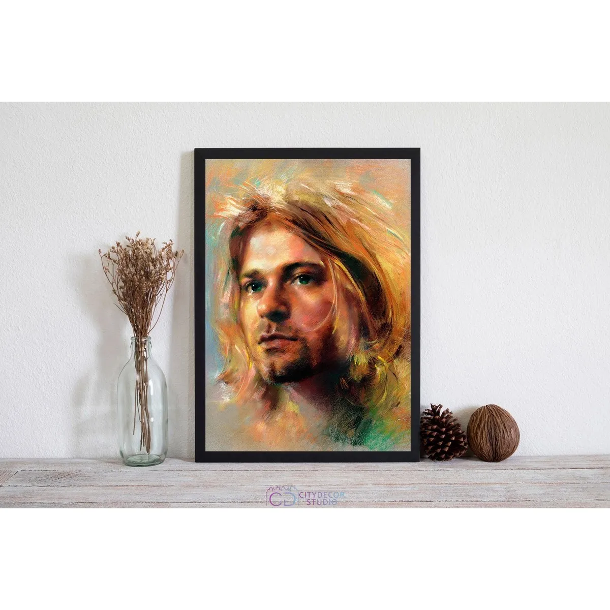 Постер Citydecor Kurt Cobain арт. 8 (1 постер 21x30 см без рамы)