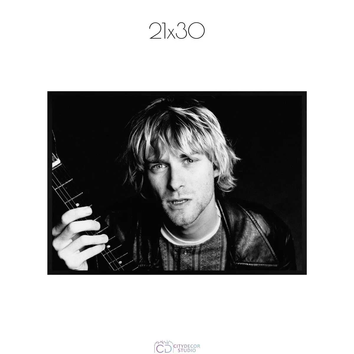 Постер Citydecor Kurt Cobain арт. 9 (1 постер 21x30 см без рамы)