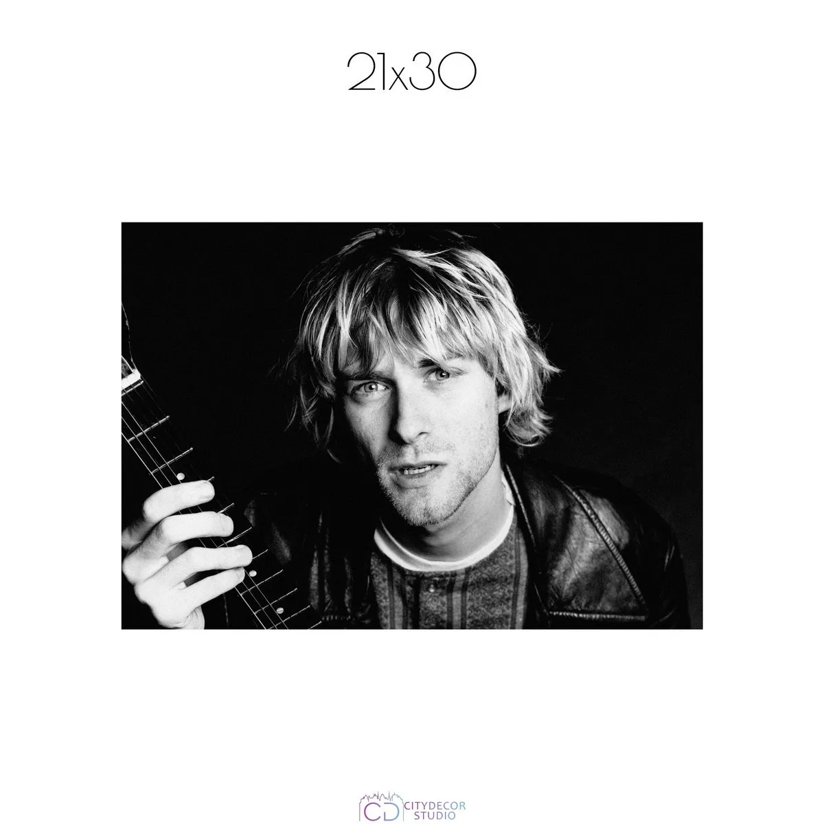Постер Citydecor Kurt Cobain арт. 9 (1 постер 21x30 см без рамы)