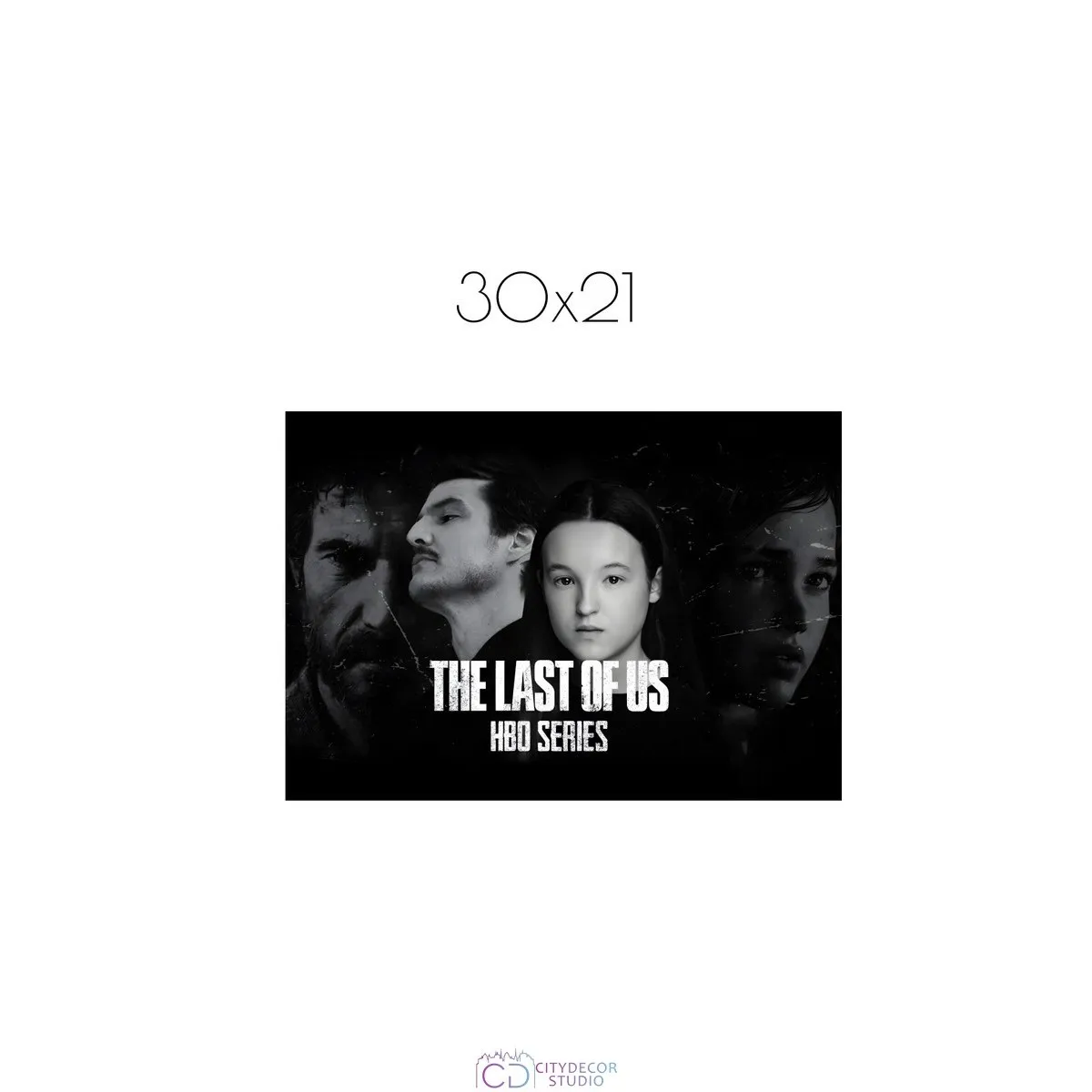 Постер Citydecor The Last Of Us арт. 7 (1 постер 21x30 см без рамы)