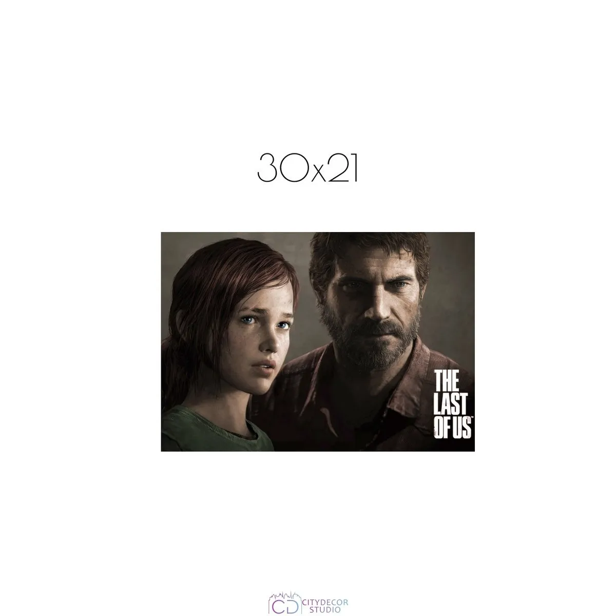 Постер Citydecor The Last Of Us арт. 9 (1 постер 21x30 см без рамы)
