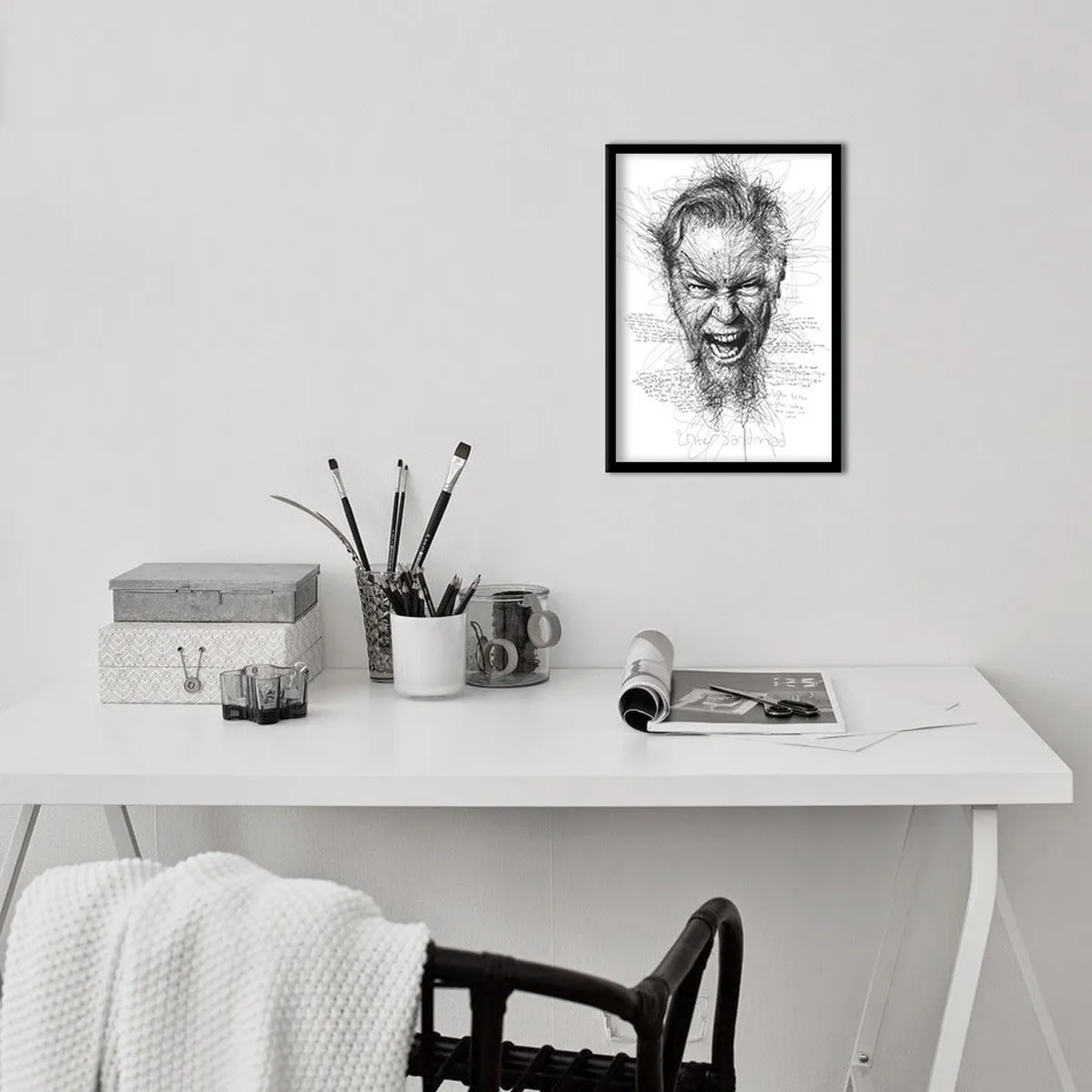 Постер Citydecor Metallica арт. 2 (1 постер 21x30 см без рамы)