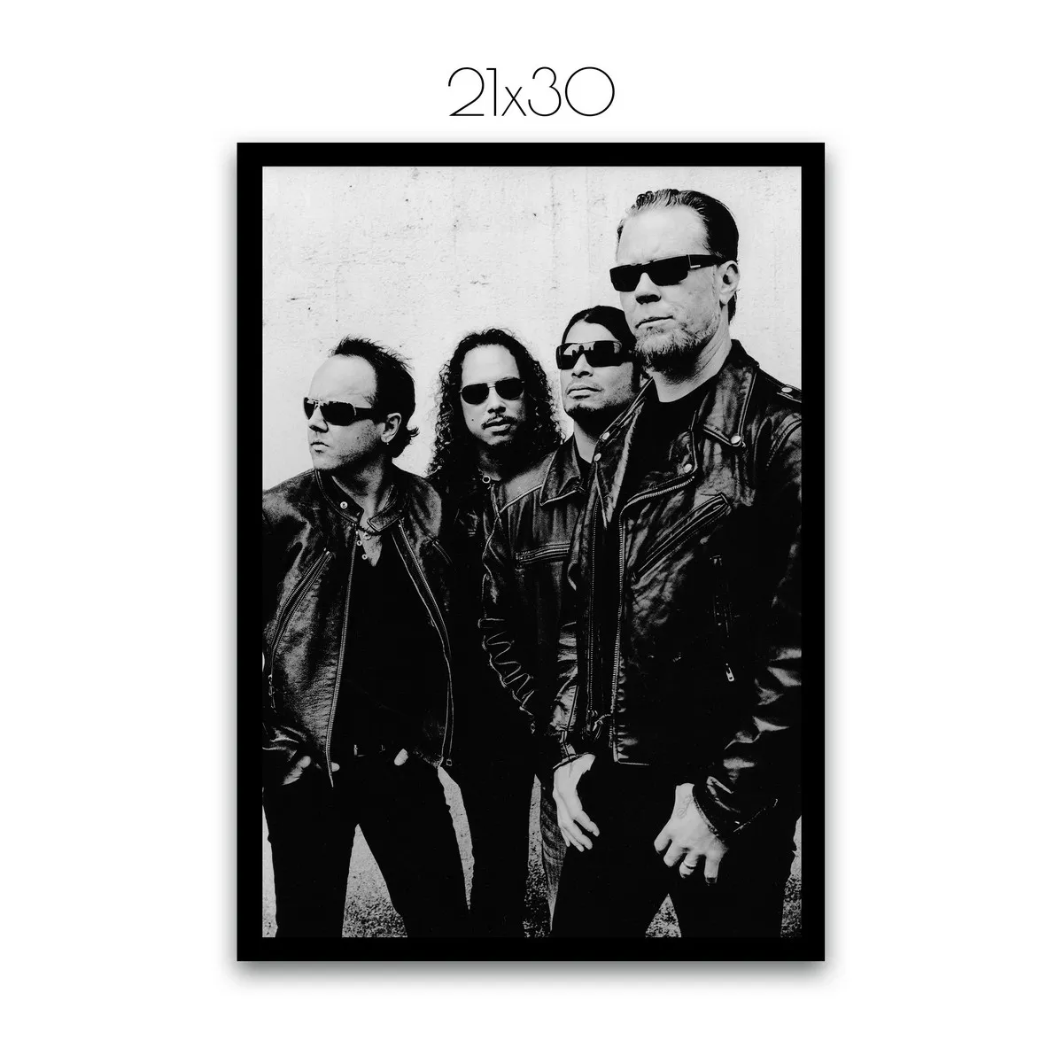 Постер Citydecor Metallica арт. 3 (1 постер 21x30 см без рамы)