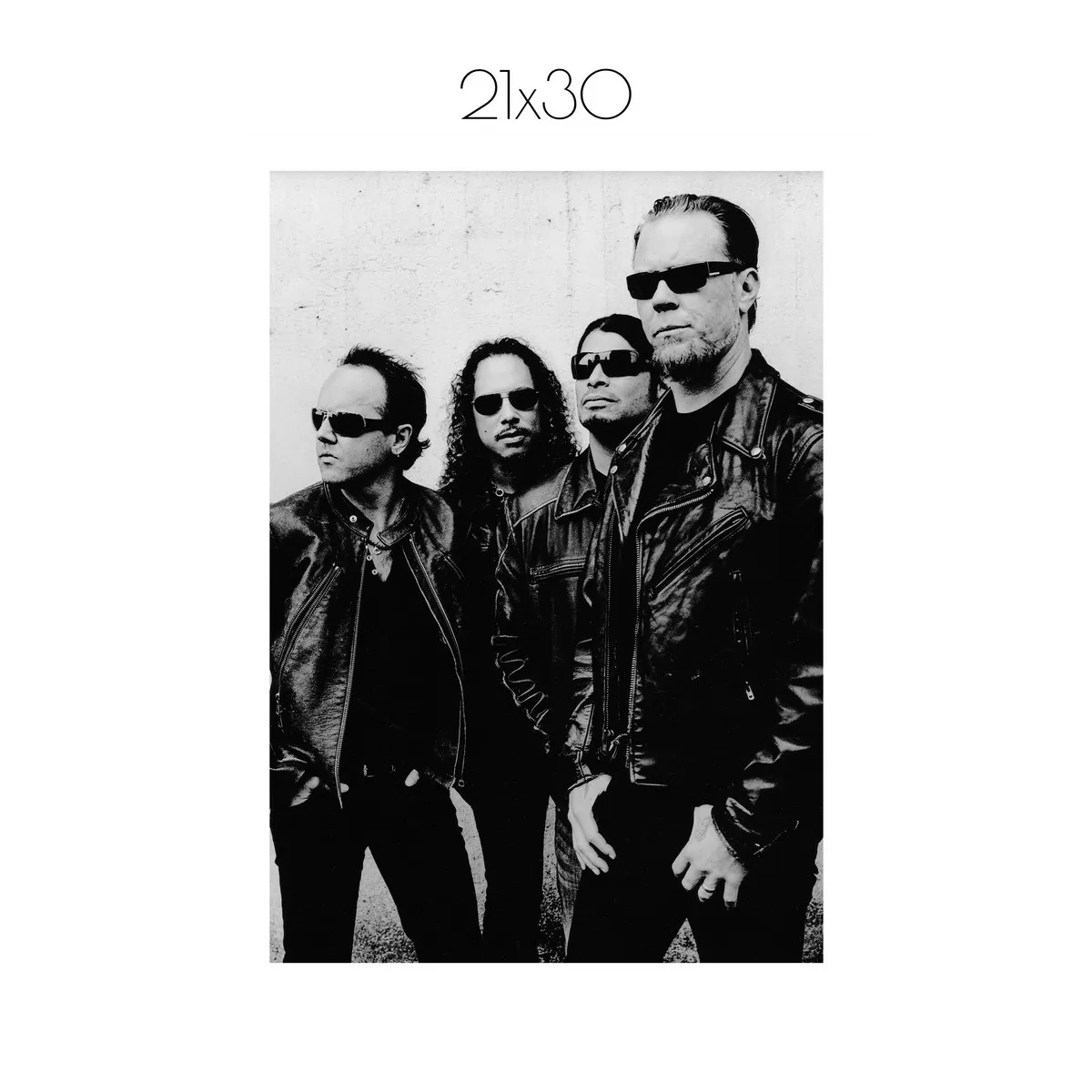 Постер Citydecor Metallica арт. 3 (1 постер 21x30 см без рамы)