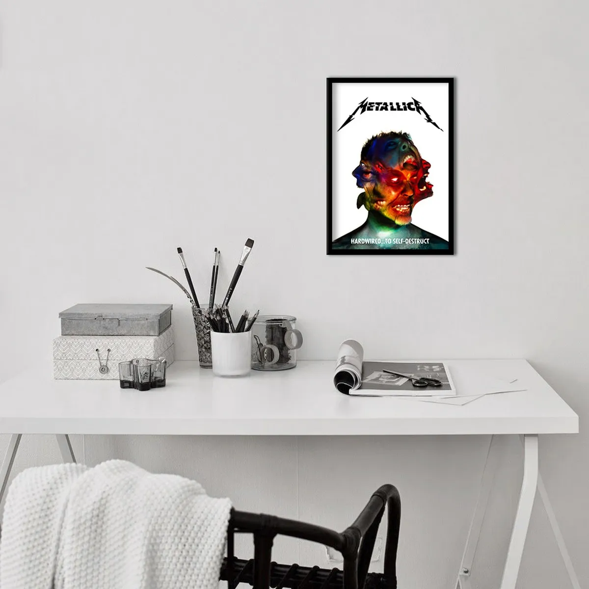 Постер Citydecor Metallica арт. 4 (1 постер 21x30 см без рамы)