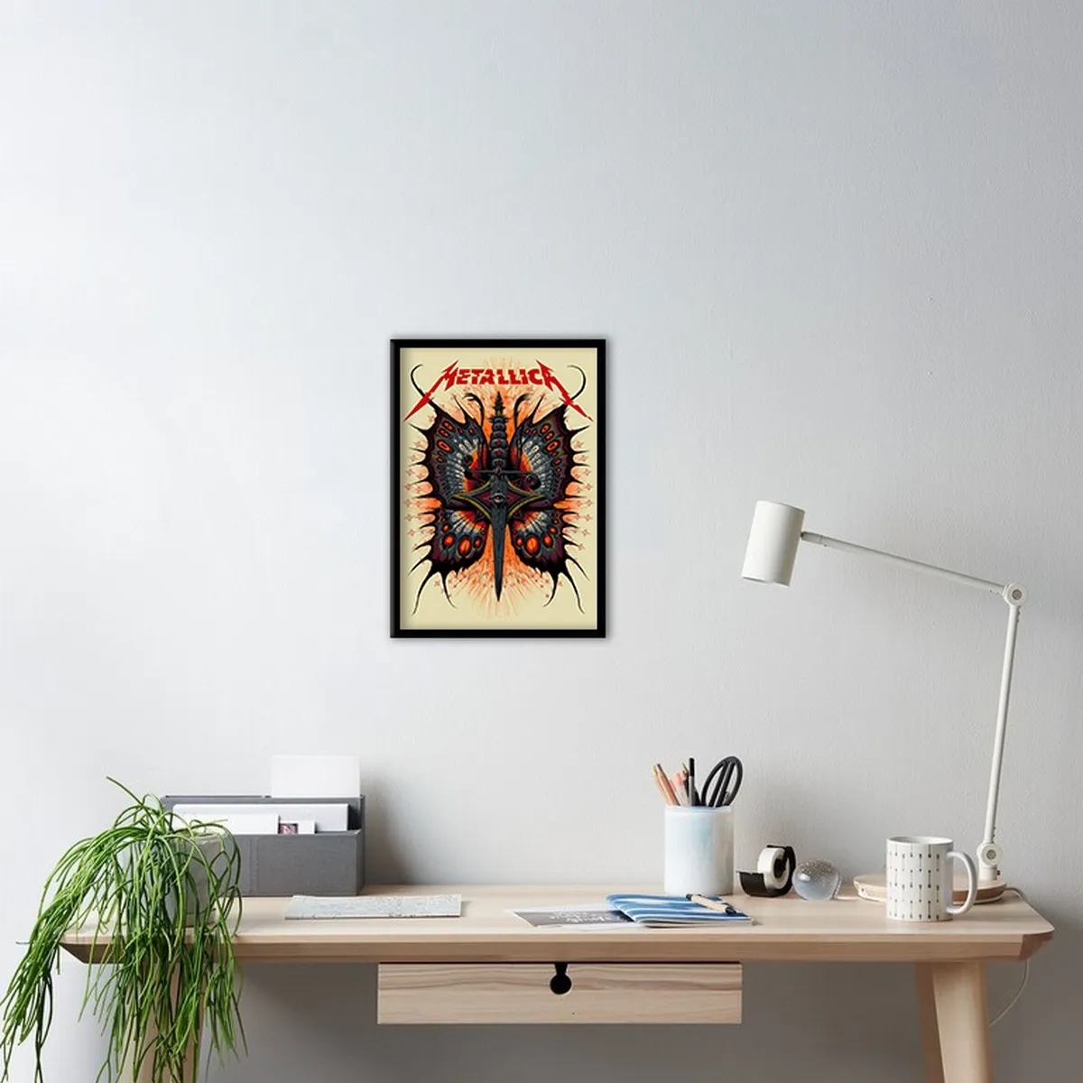 Постер Citydecor Metallica арт. 5 (1 постер 21x30 см без рамы)