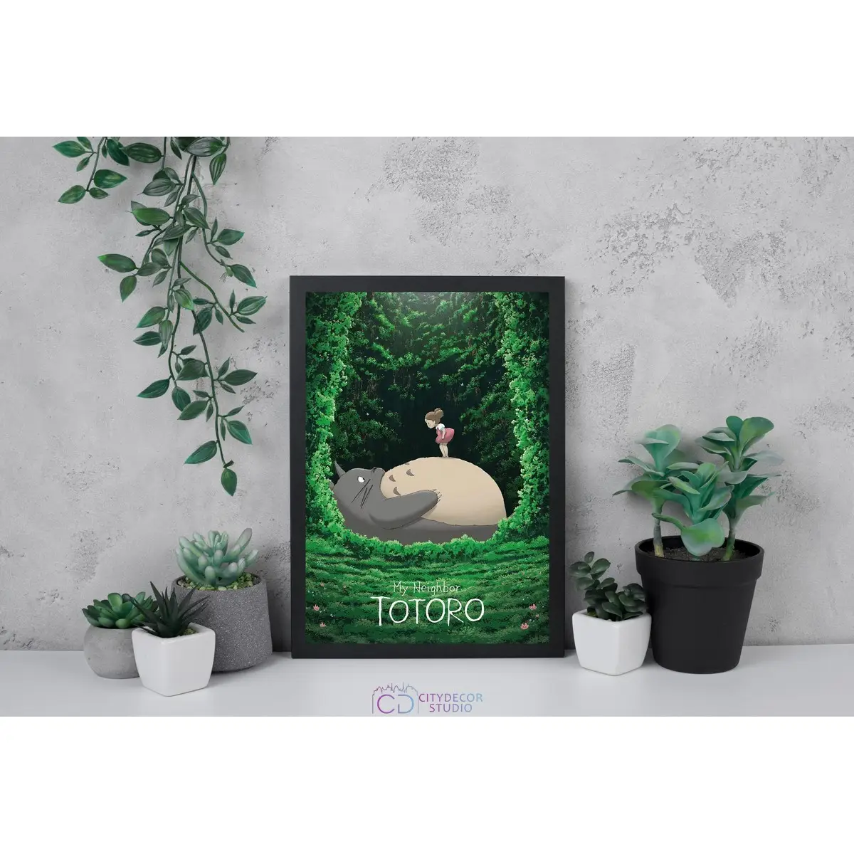 Постер Citydecor Мой сосед Тоторо арт. 1 (1 постер 21x30 см без рамы)