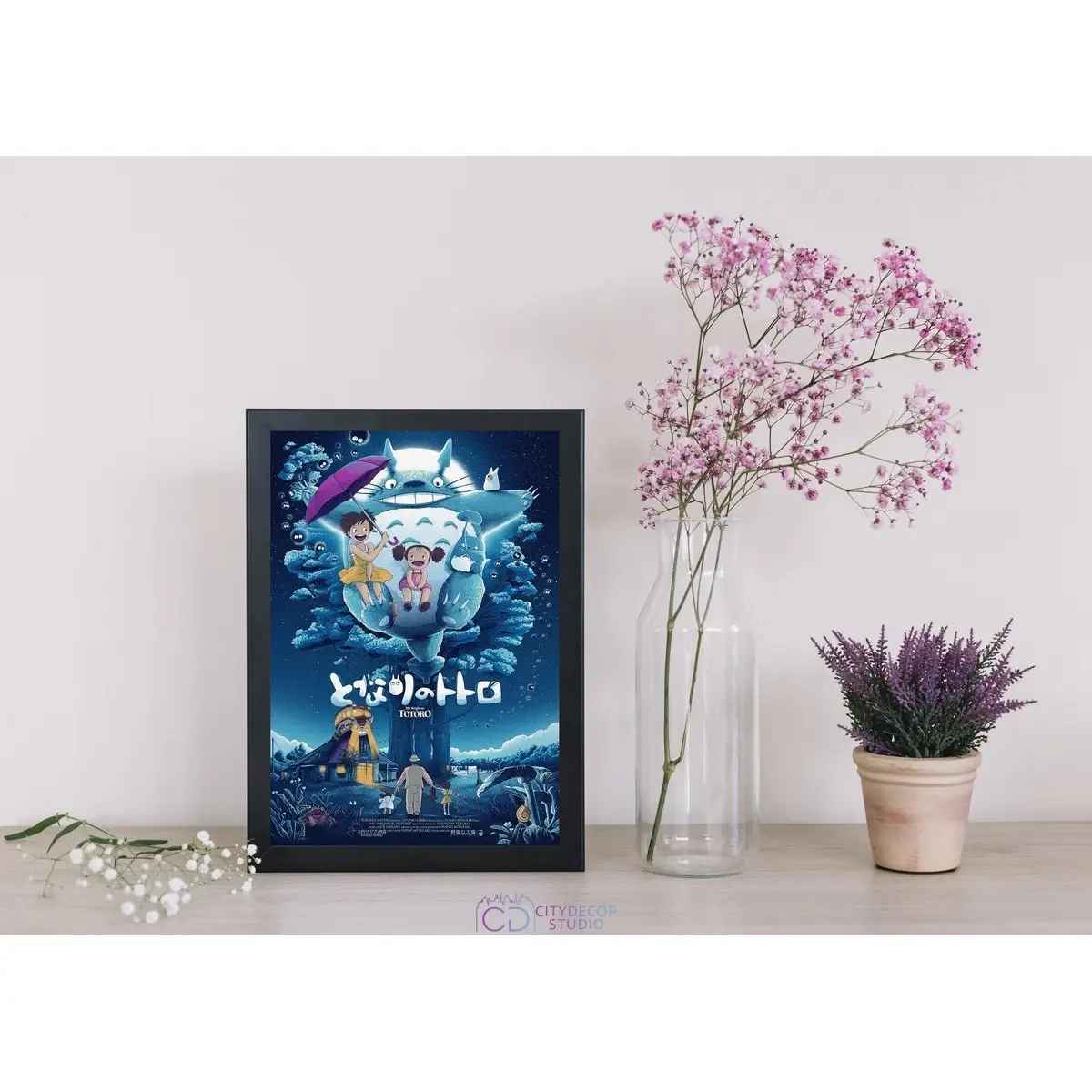 Постер Citydecor Мой сосед Тоторо арт. 2 (1 постер 21x30 см без рамы)