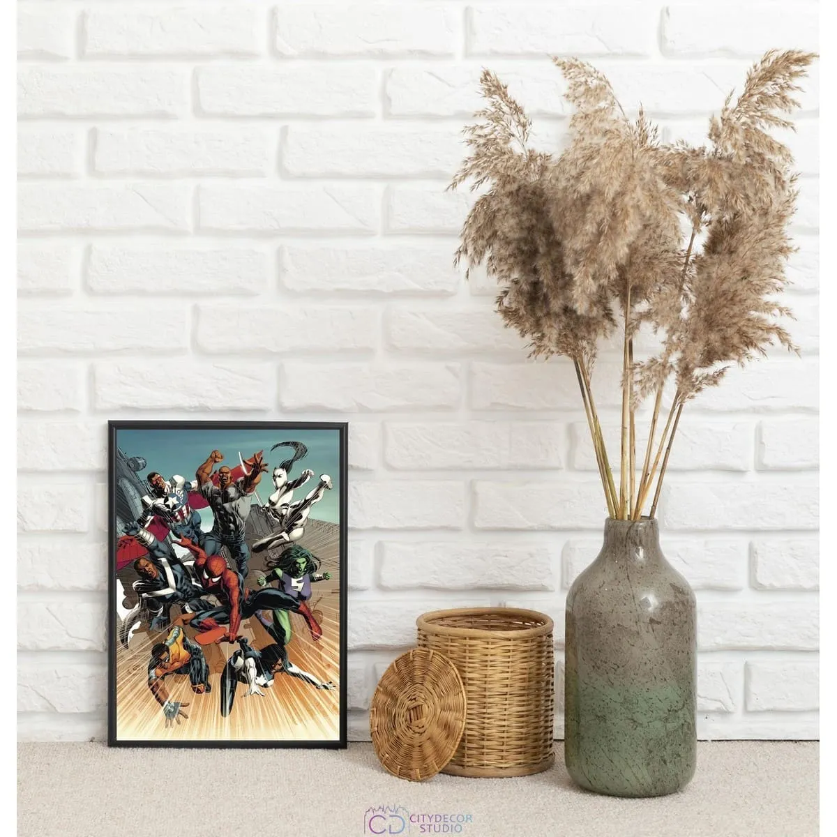 Постер Citydecor Мстители арт. 12 (1 постер 21x30 см без рамы)