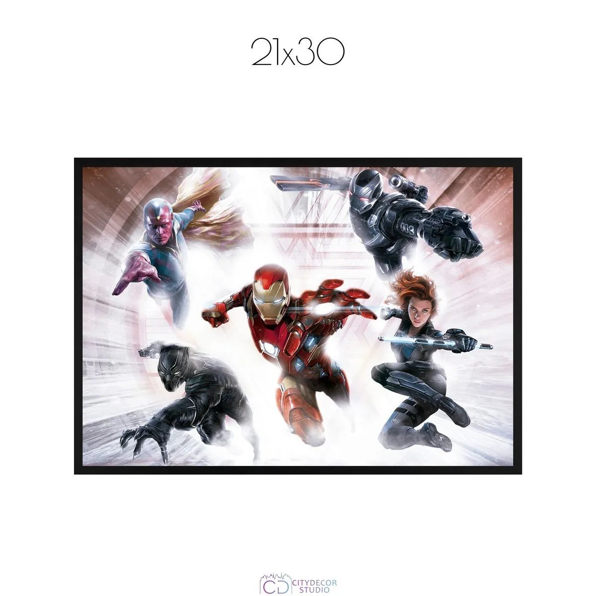 Постер Citydecor Мстители арт. 18 (1 постер 21x30 см без рамы)