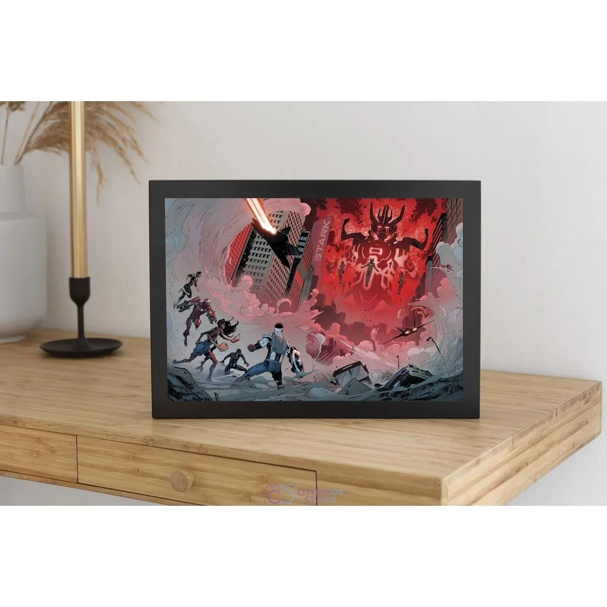 Постер Citydecor Мстители арт. 2 (1 постер 21x30 см без рамы)