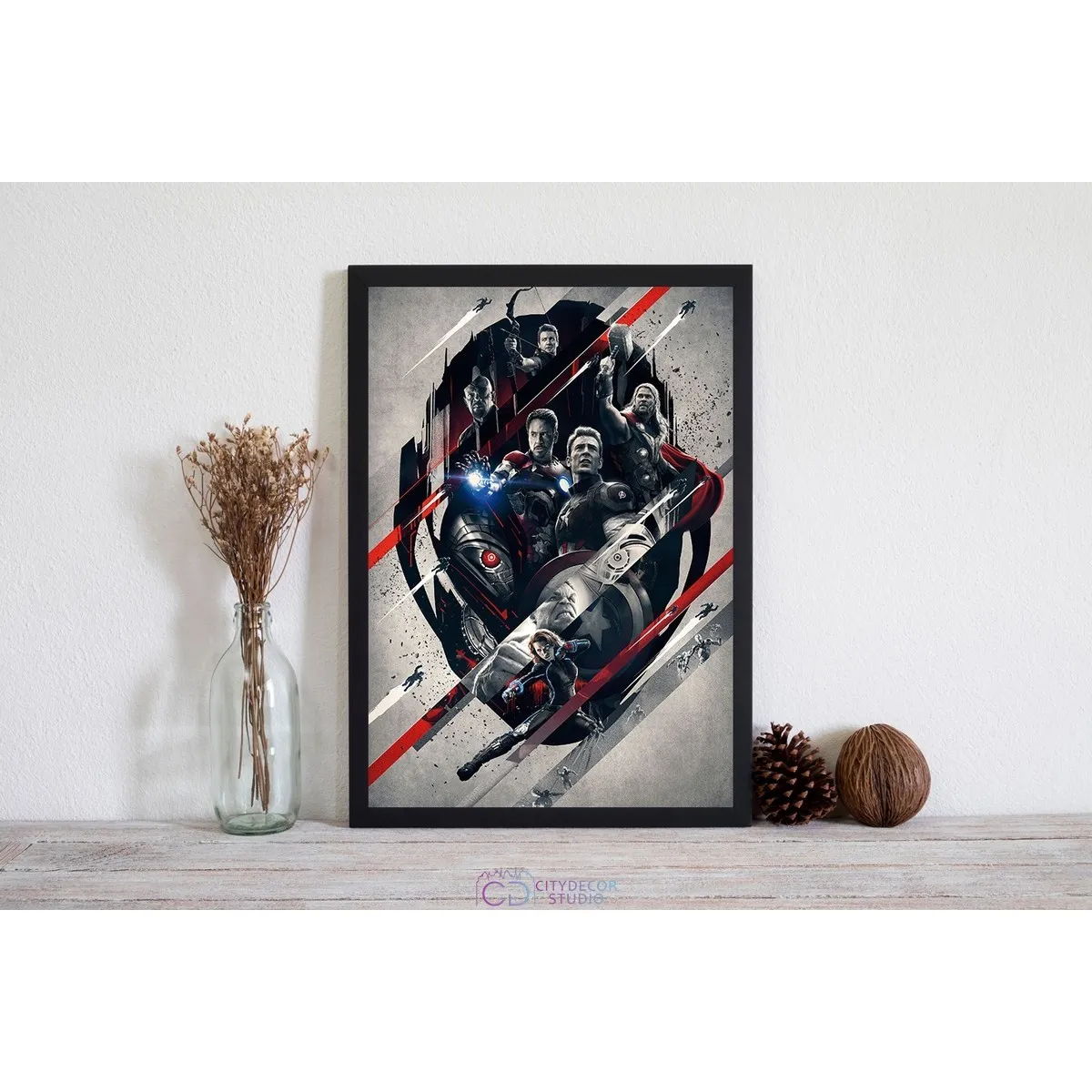 Постер Citydecor Мстители арт. 4 (1 постер 21x30 см без рамы)