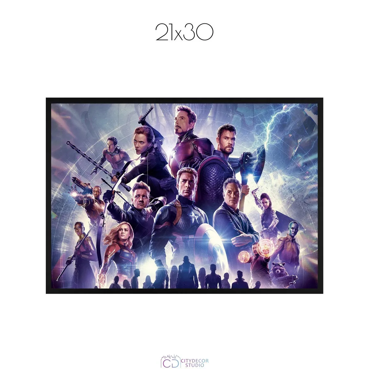 Постер Citydecor Мстители арт. 6 (1 постер 21x30 см без рамы)