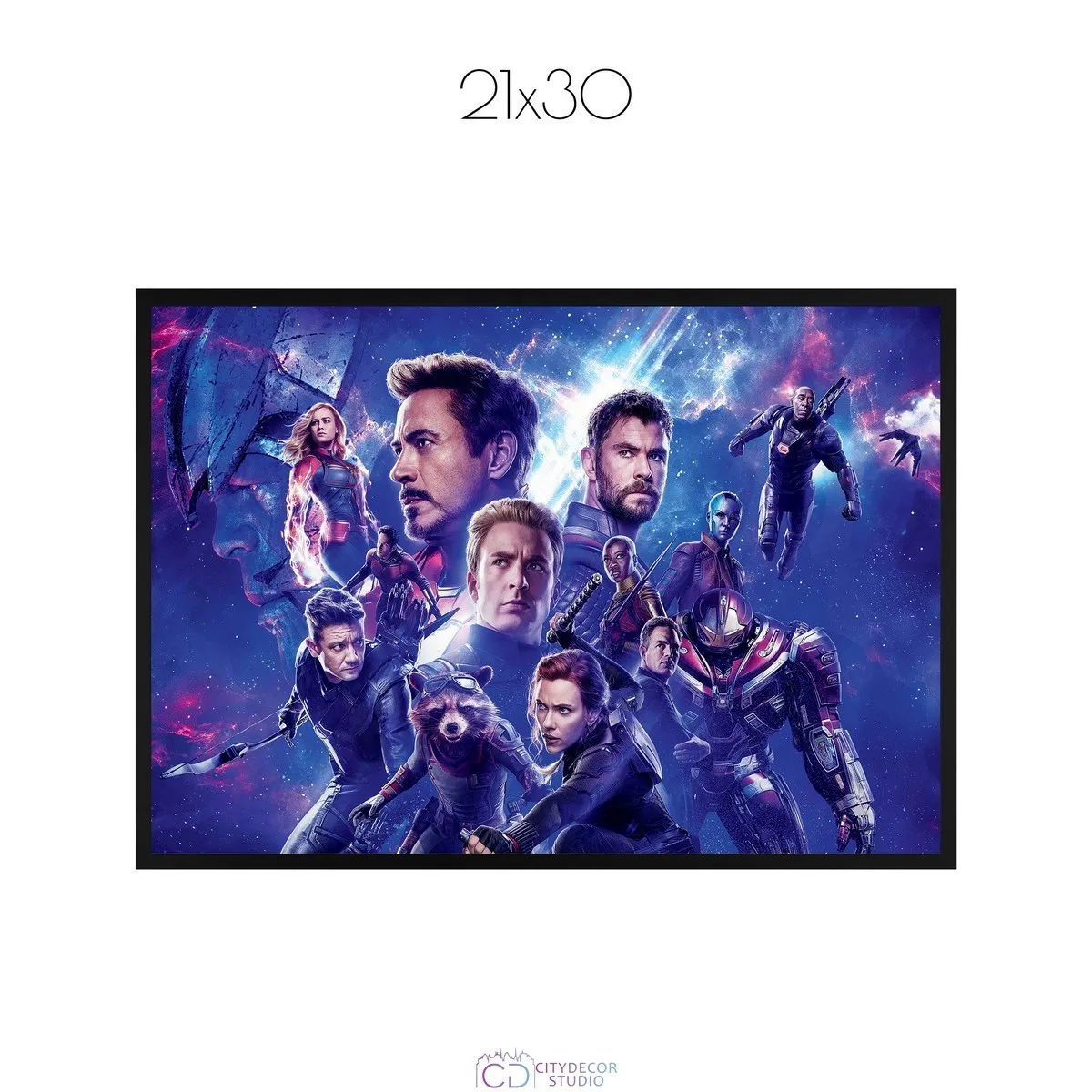 Постер Citydecor Мстители арт. 8 (1 постер 21x30 см без рамы)