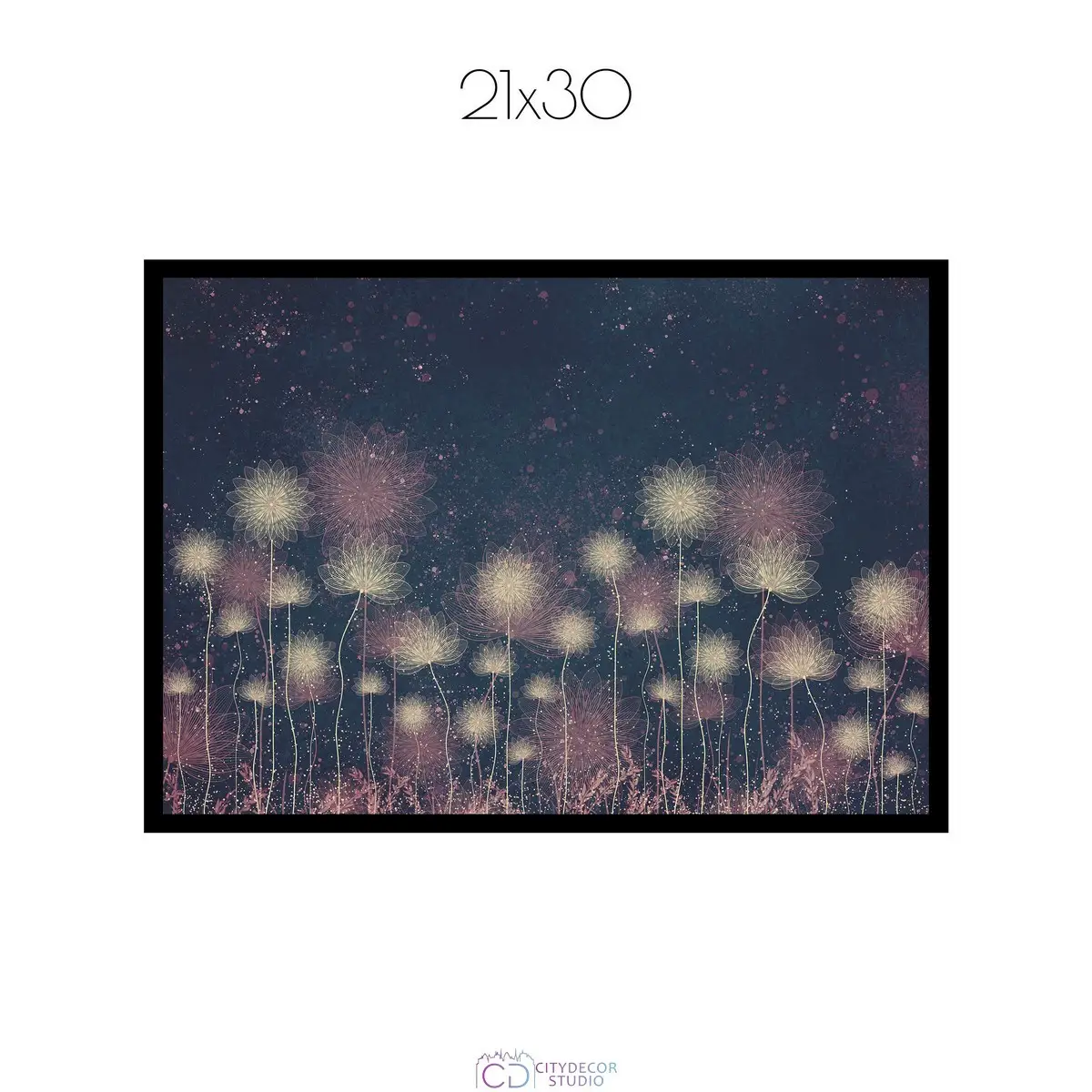 Дизайнерский постер Citydecor Невесомость арт. 10 (1 постер 21x30 см без рамы)