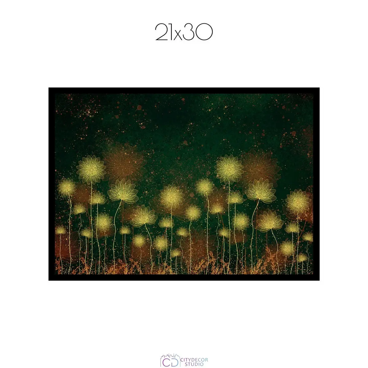 Дизайнерский постер Citydecor Невесомость арт. 2 (1 постер 21x30 см без рамы)