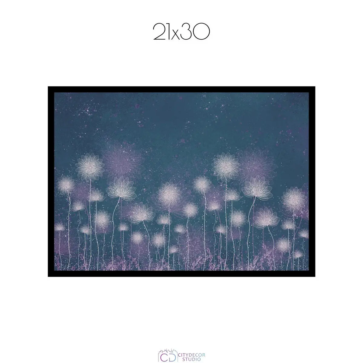 Дизайнерский постер Citydecor Невесомость арт. 3 (1 постер 21x30 см без рамы)