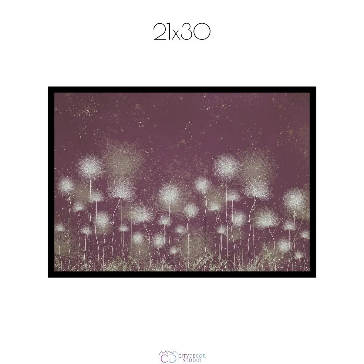 Дизайнерский постер Citydecor Невесомость арт. 6 (1 постер 21x30 см без рамы)