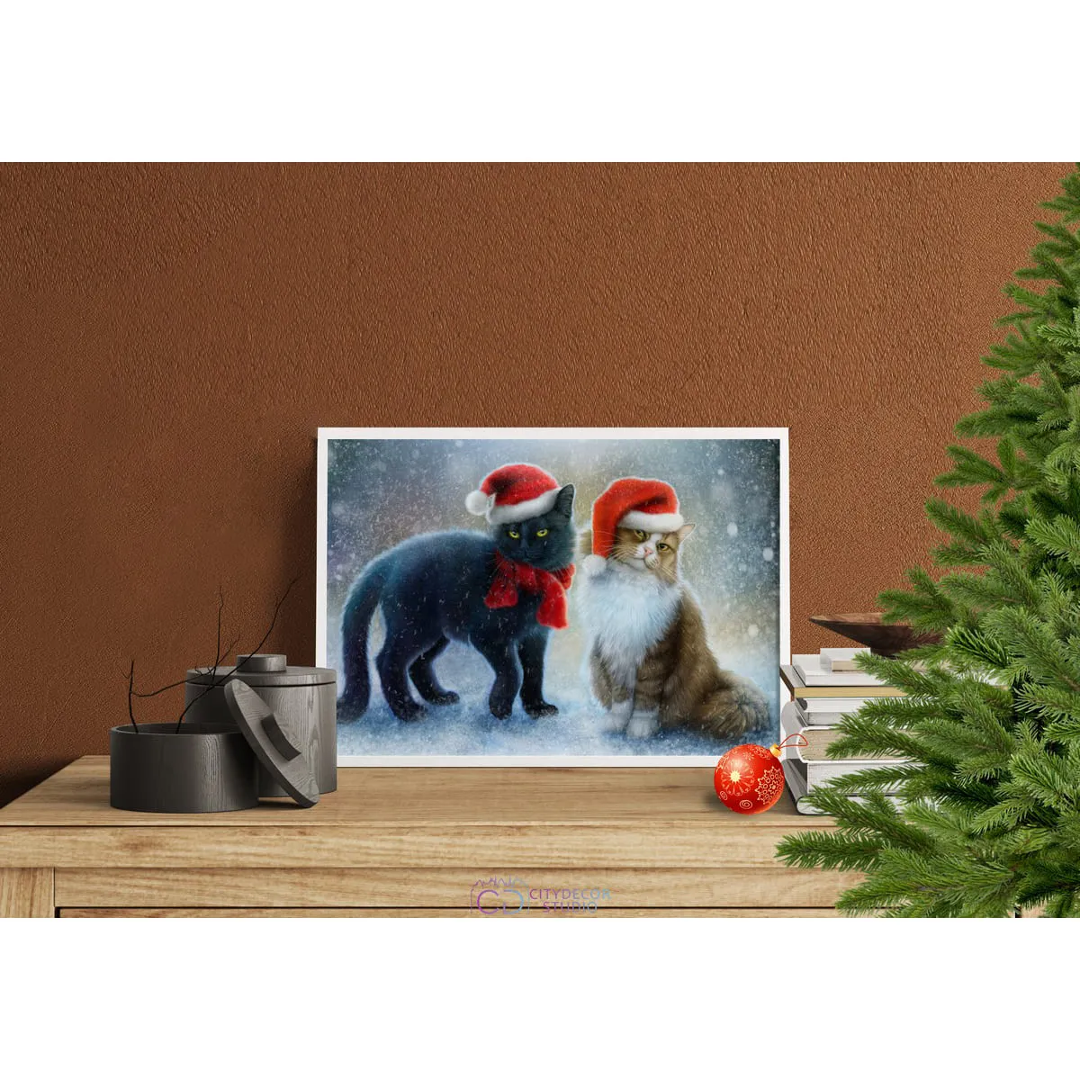 Постер Citydecor New Year арт. 9 (1 постер 21x30 см без рамы)
