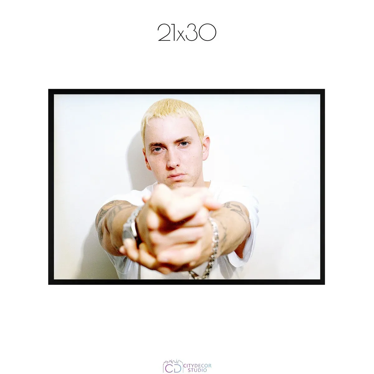 Постер Citydecor Eminem арт. 1 (1 постер 21x30 см без рамы)