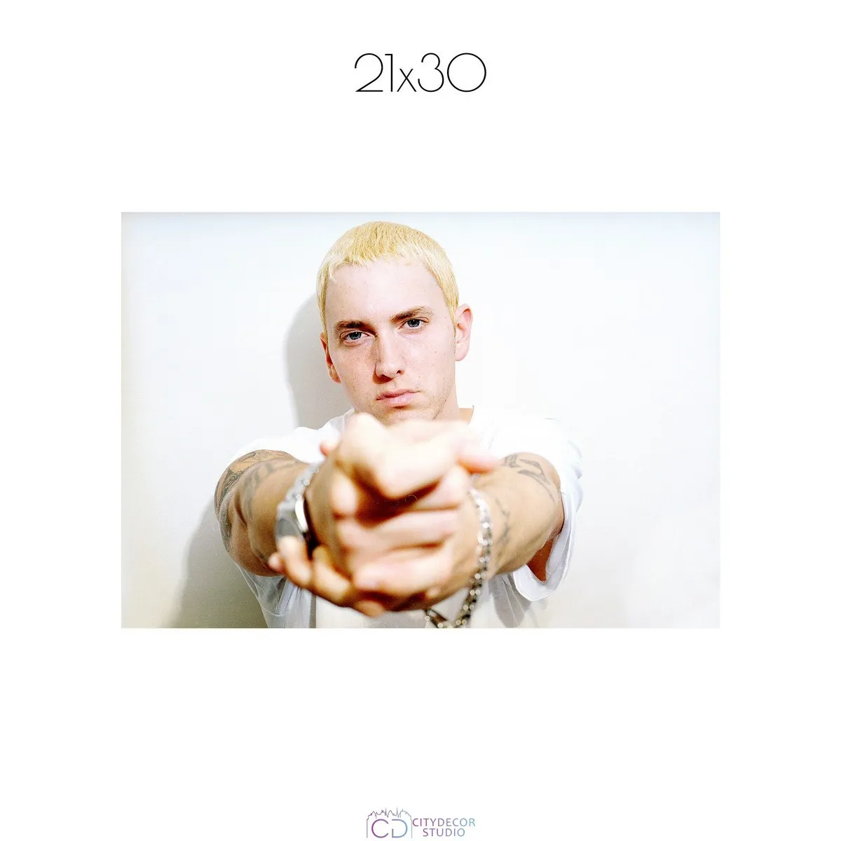 Постер Citydecor Eminem арт. 1 (1 постер 21x30 см без рамы)