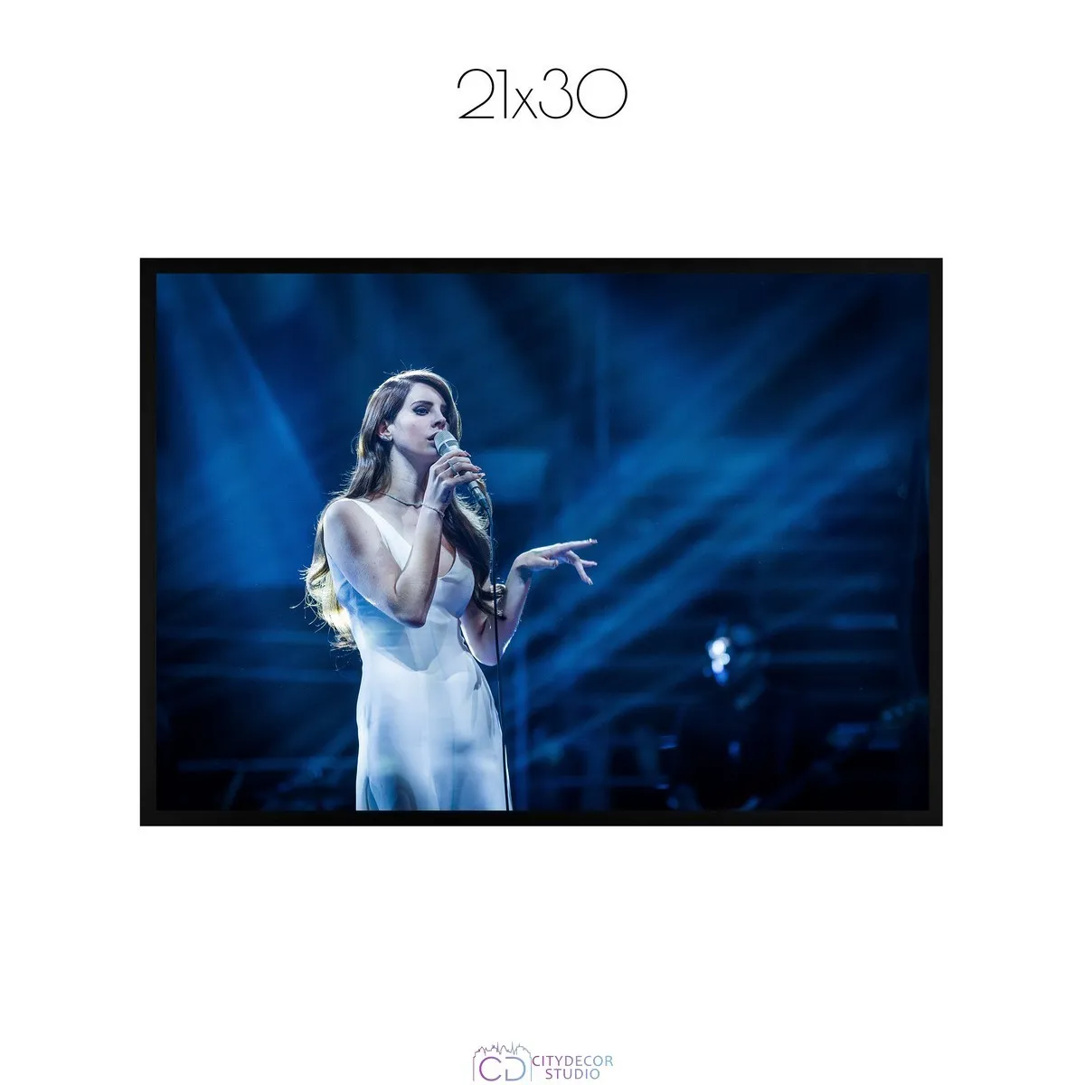 Постер Citydecor Lana Del Rey арт. 2 (1 постер 21x30 см без рамы)