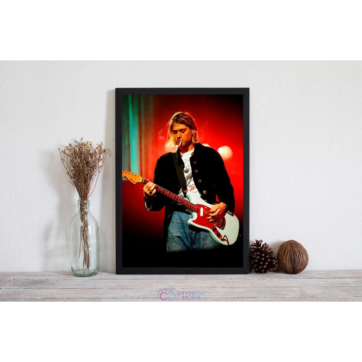 Постер Citydecor Kurt Cobain арт. 3 (1 постер 21x30 см без рамы)