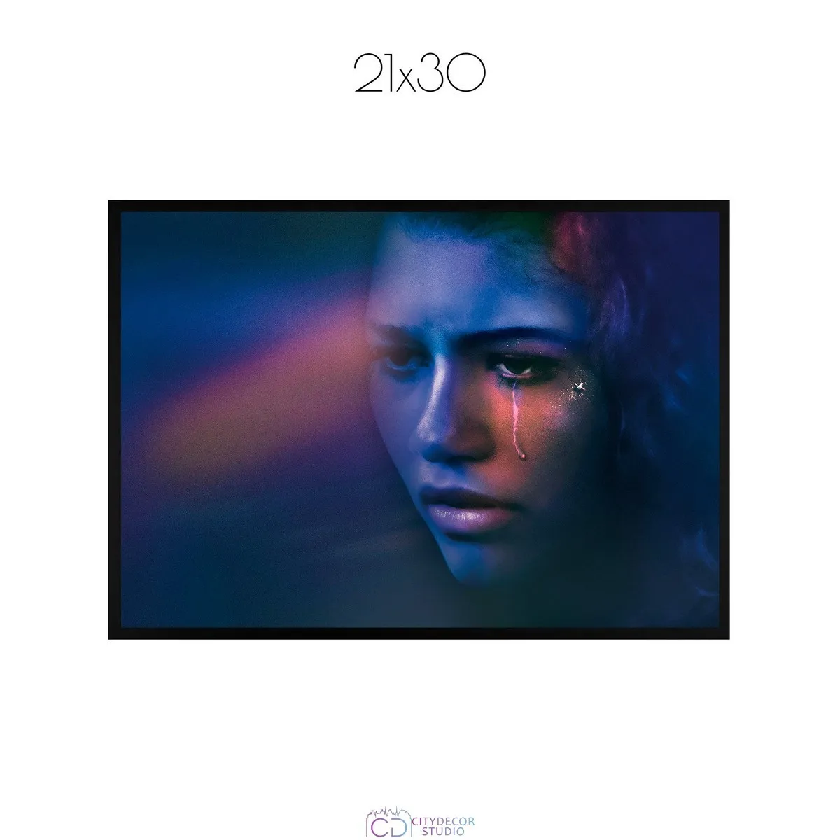 Постер Citydecor Zendaya арт. 2 (1 постер 21x30 см без рамы)