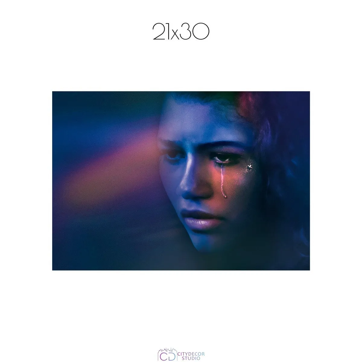 Постер Citydecor Zendaya арт. 2 (1 постер 21x30 см без рамы)