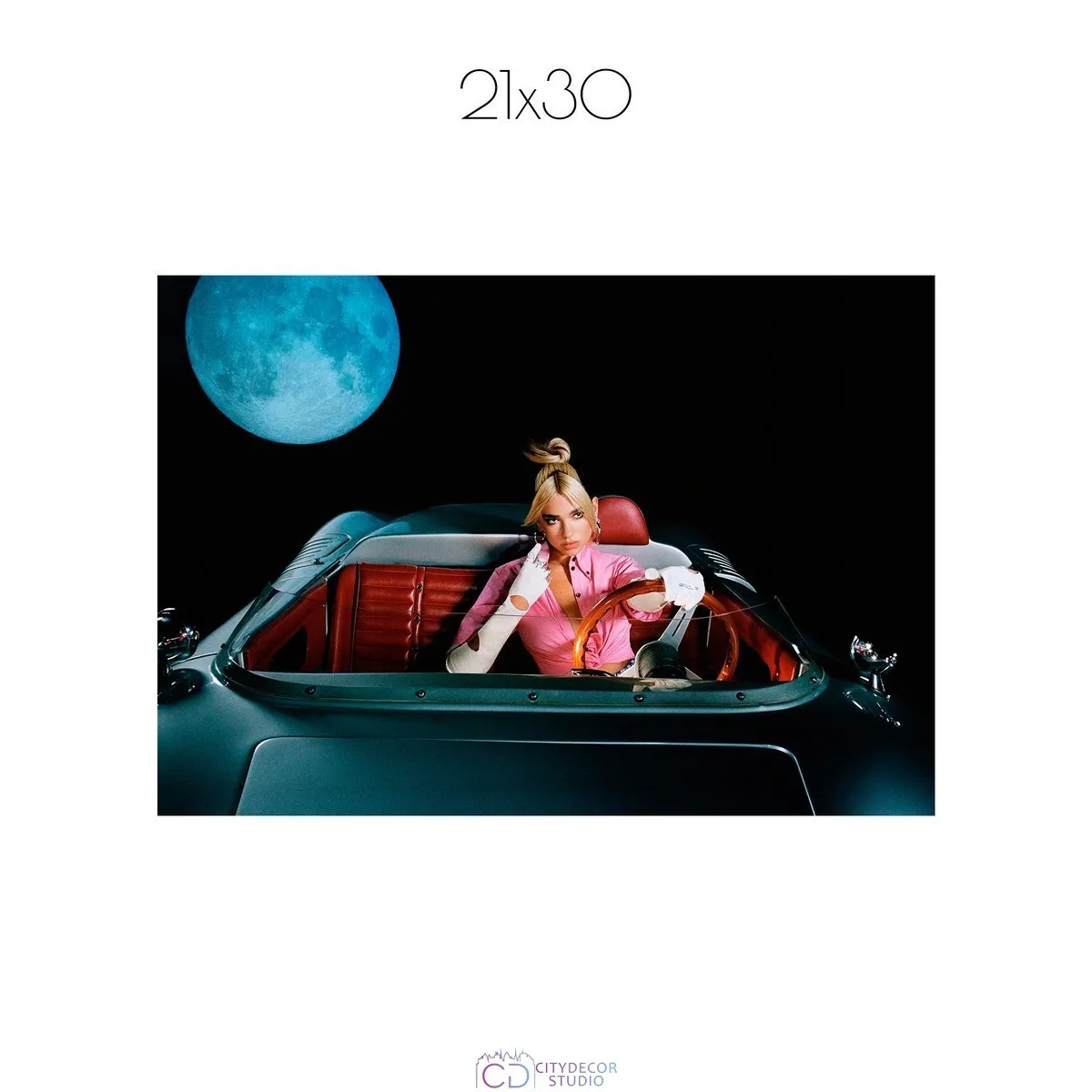 Постер Citydecor Dua Lipa арт. 2 (1 постер 21x30 см без рамы)