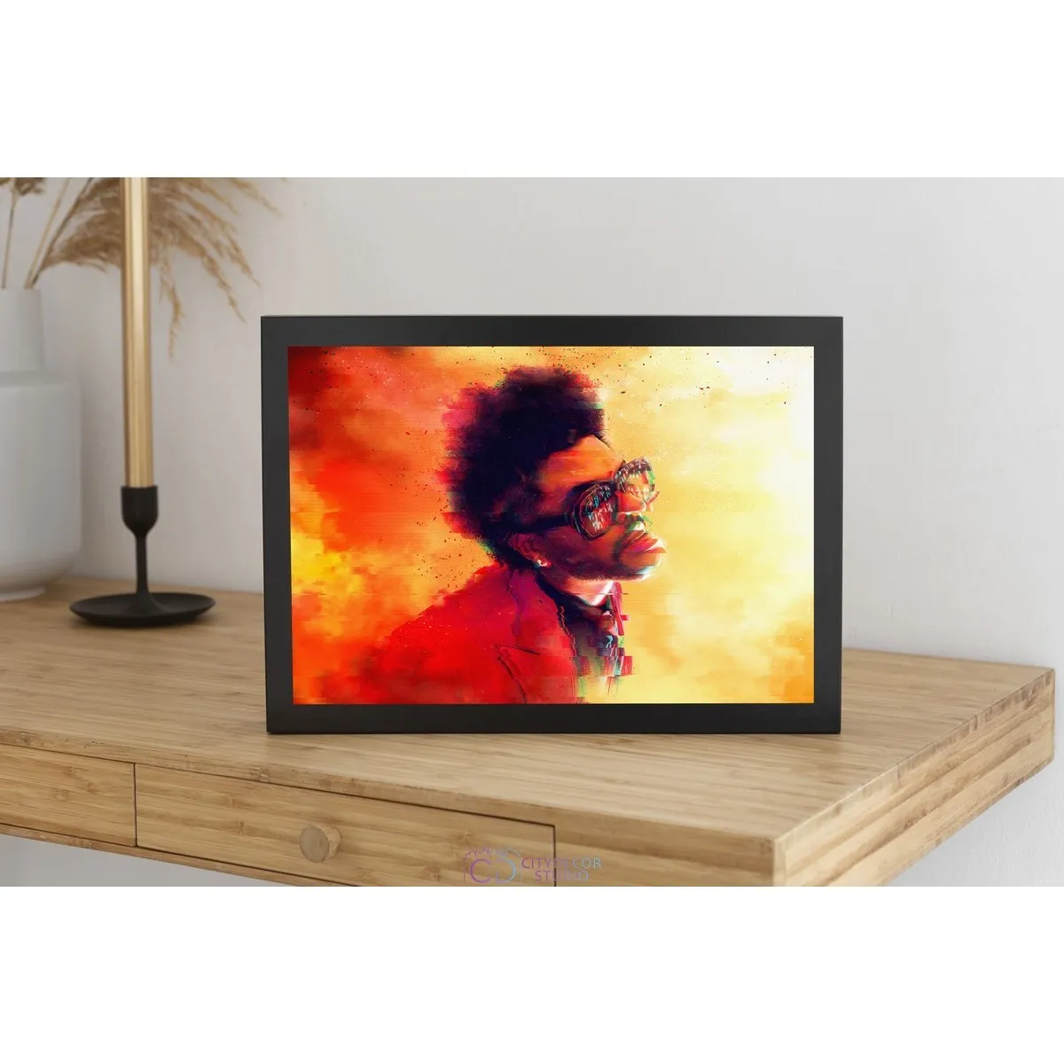 Постер Citydecor Weeknd арт. 1 (1 постер 21x30 см без рамы)
