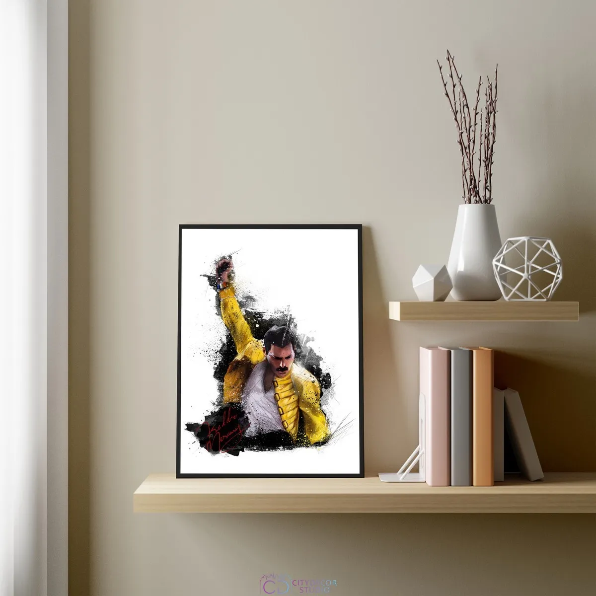 Постер Citydecor Freddie Mercury арт. 1 (1 постер 21x30 см без рамы)