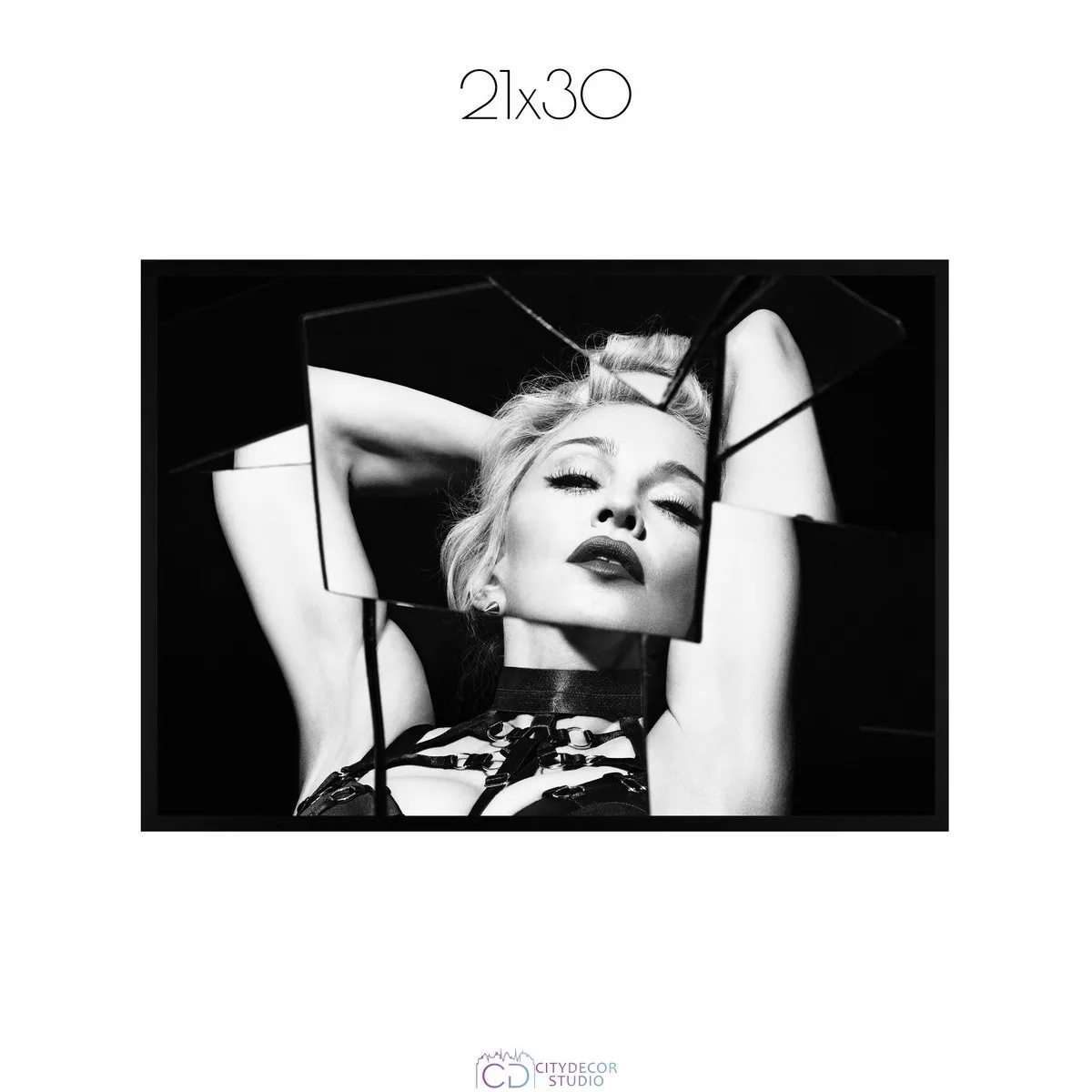 Постер Citydecor Madonna арт. 2 (1 постер 21x30 см без рамы)